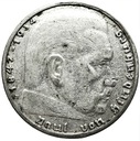 Niemcy 2 marki 1938 Hindenburg SREBRO