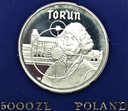 5000 zł złotych 1989 Toruń Kopernik SREBRO