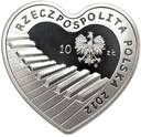 10 zł złotych 2012 WOŚP SERCE