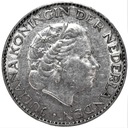 Holandia 1 Gulden 1955 SREBRO