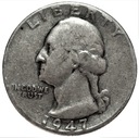 USA 25 centów, quarter dollar 1947 USA