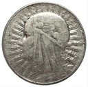 5 zł złotych 1933 Głowa kobiety Polonia SREBRO