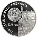 10 zł złotych 2003 Lokacja Poznania