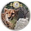 1 Dollar 2019 Zagrożone Gatunki Gepard
