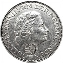 Holandia 2 i 1/2 Guldena 1960 SREBRO