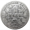 Niemcy 1 Marka 1875 SREBRO