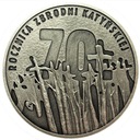 10 zł złotych 2010 Katyń 70 r Zbrodni Katyńskiej