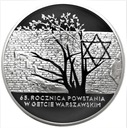 20 zł złotych 2008 Powstanie Getto Warszawskie