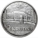 Estonia 2 korony krooni 1930 Zamek Toompea
