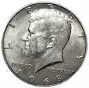 USA 1/2 Dolara Half Dollar 1968 Kennedy SREBRO (1)