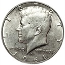 USA 1/2 Dolara Half Dollar 1968 Kennedy SREBRO (2)