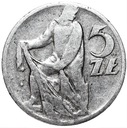 5 zł złotych 1958 z Rybakiem, wąskie 8, Rybak