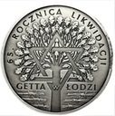 20 zł złotych 2009, Getto w Łodzi r. likwidacji