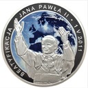 20 zł złotych 2011 Beatyfikacja Jana Pawła II