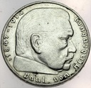 Niemcy 2 marki 1939 Hindenburg SREBRO
