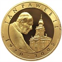 10 zł złotych 2005 Jan Paweł II SREBRO plater. AU