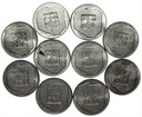 LOT 10 x 200 zł 1974 XXX lat PRL INWESTYCJA SREBRO