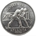 2 zł złote 1995 Atlanta Zapasy Igrzyska Olimpiady