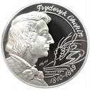 Wielcy Polacy Fryderyk Chopin Szopen Srebro
