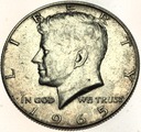 USA 1965 1/2 Half Dollar Liberty John F. Kennedy