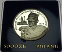 5000 zł złotych 1989 Westerplatte Sucharski