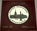 PRÓBA 100 zł 1975 Zamek Królewski w Warszawie Ag