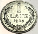 Łotwa 1 Łat Lats 1924