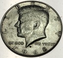 USA 1/2 Dolara Half Dollar 1968 Kennedy SREBRO