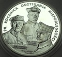 20 zł złotych 2008 Niepodległość 90 rocznica SREBRO