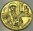2 zł złote 1999 Jan Łaski Reformator Kościoła