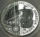 200000 zł złotych 1992 Odkrycie Ameryki 500-lat