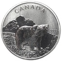 Kanada 5 Dolarów 2011 Niedźwiedź polarny oz UNCJA SREBRO