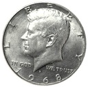USA 1968 1/2 Dolara Half Dollar Liberty John F Kennedy