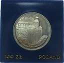 100 zł złotych 1977 Zamek Królewski na Wawelu SREBRO