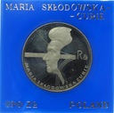 100 zł złotych 1974 Maria Skłodowska-Curie SREBRO