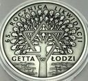 20 zł złotych 2009, Getto 65 rocznica likwidacji Getta w Łodzi SREBRO