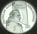 10 zł złotych 2005 Stanisław August Poniatowski POPIERSIE SREBRO