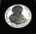 200000 zł złotych 1993 Kazimierz IV Jagiellończyk SREBRO