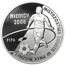 10 zł złotych 2006 MŚ Niemcy Mistrzostwa FIFA SREBRO