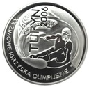 10 zł złotych 2006 Turyn Igrzyska Snowboard SREBRO