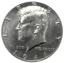 USA 1966 1/2 Dolara Half Dollar Liberty John F Kennedy SREBRO