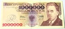 1993 1000000 zł złotych Reymont, seria C (1)