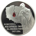 10 zł złotych 2009 Ksiądz Jerzy Popiełuszko SREBRO