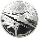 20 zł złotych 2011 Smoleńsk Samolot SREBRO