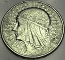 10 zł złotych 1932 Głowa kobiety Polonia SREBRO (2)