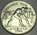 2 zł złote 1995 Atlanta 1996 Zapasy Igrzyska Olimpiady