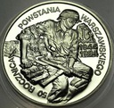 100000 zł 1994 Powstanie Warszawskie 50 rocznica SREBRO