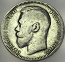 Rosja 1 rubel 1897 Mikołaj II SREBRO