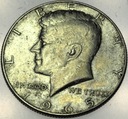 USA 1/2 Dolara 1965 Half Dollar Liberty JFK John F Kennedy SREBRO