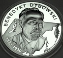 10 zł złotych 2010 Benedykt Dybowski SREBRO
